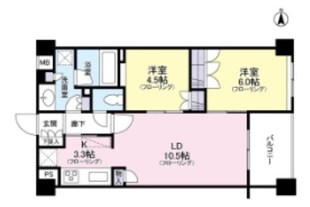 クレアホームズ新宿百人町の物件間取画像